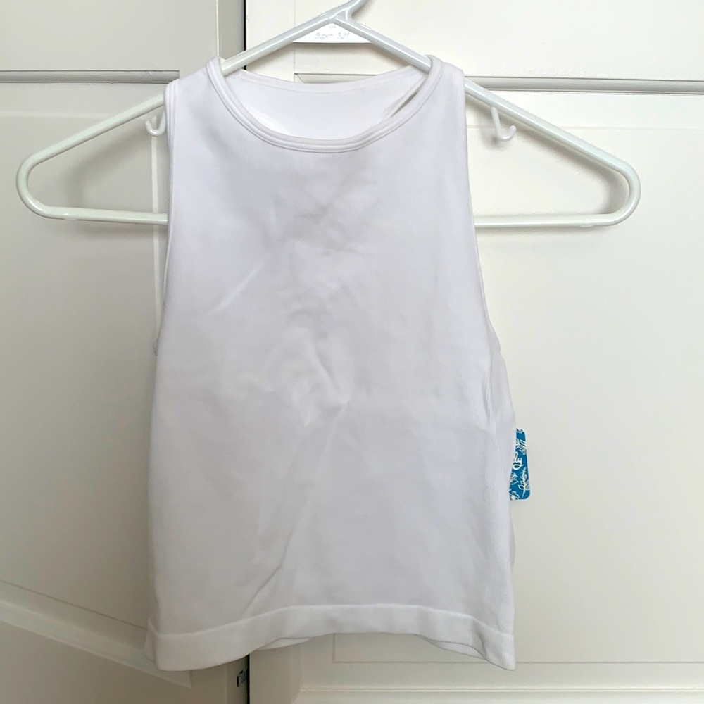 Free people intimately white tank (tags still on)